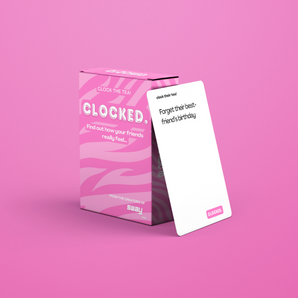 Clocked | The Party Game For Friends Who Gossip