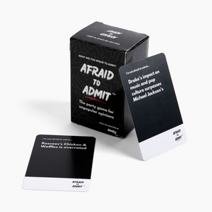 Afraid To Admit | The Party Game For Unpopular Opinions